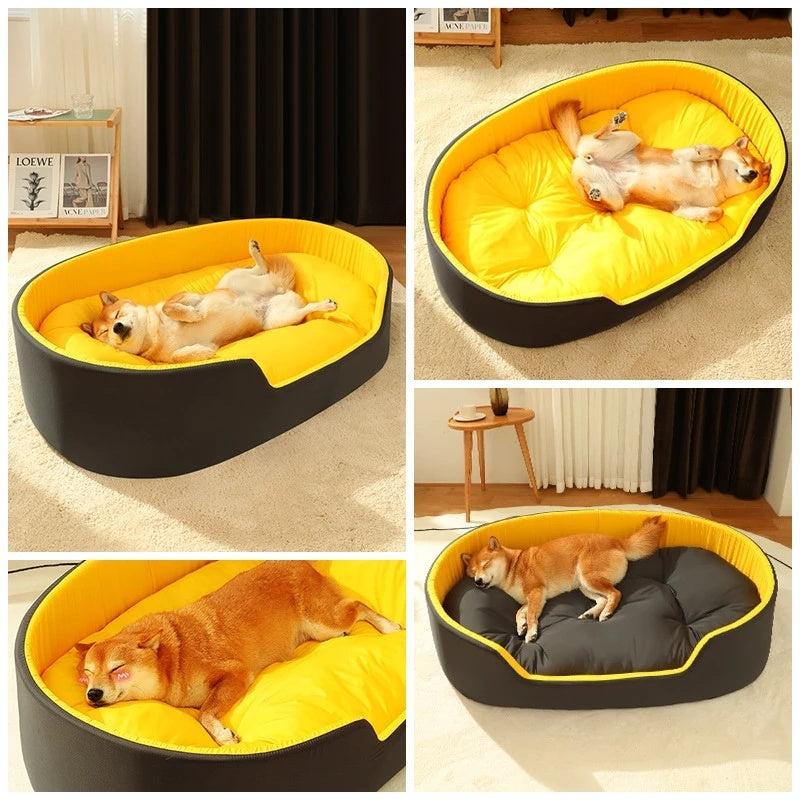 Dog Bed & Cat Nest Mat – Soft Washable Pet Sleeping Cushion for Dogs & Cats