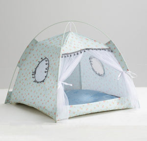 Cat Tent Bed – Enclosed Pet House for Cats & Small Dogs
