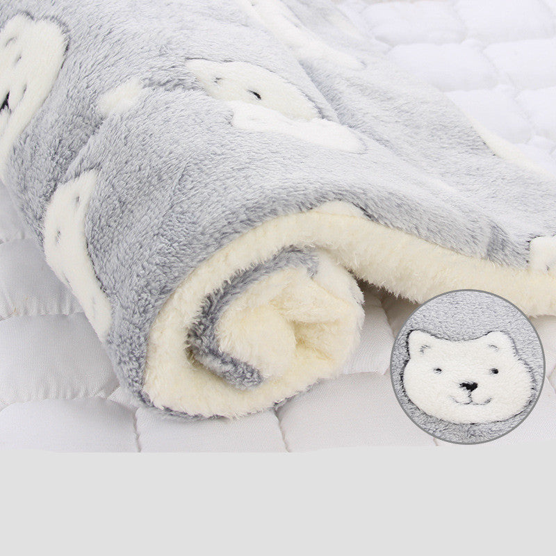 Thickened Pet Blanket – Soft Warm Blanket for Cats & Dogs
