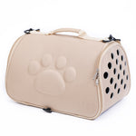 Solid Color EVA Pet Folding Carrier Bag – Lightweight, Durable & Portable Travel Bag for Cats & Dogs