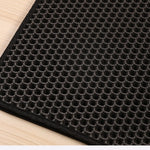 Pet Cat Litter Mat – EVA Double Layer Waterproof Trapping Mat for Cats