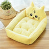 Large Pet Bed for Cats & Dogs – 7 Colors Cozy Soft Fleece Nest House