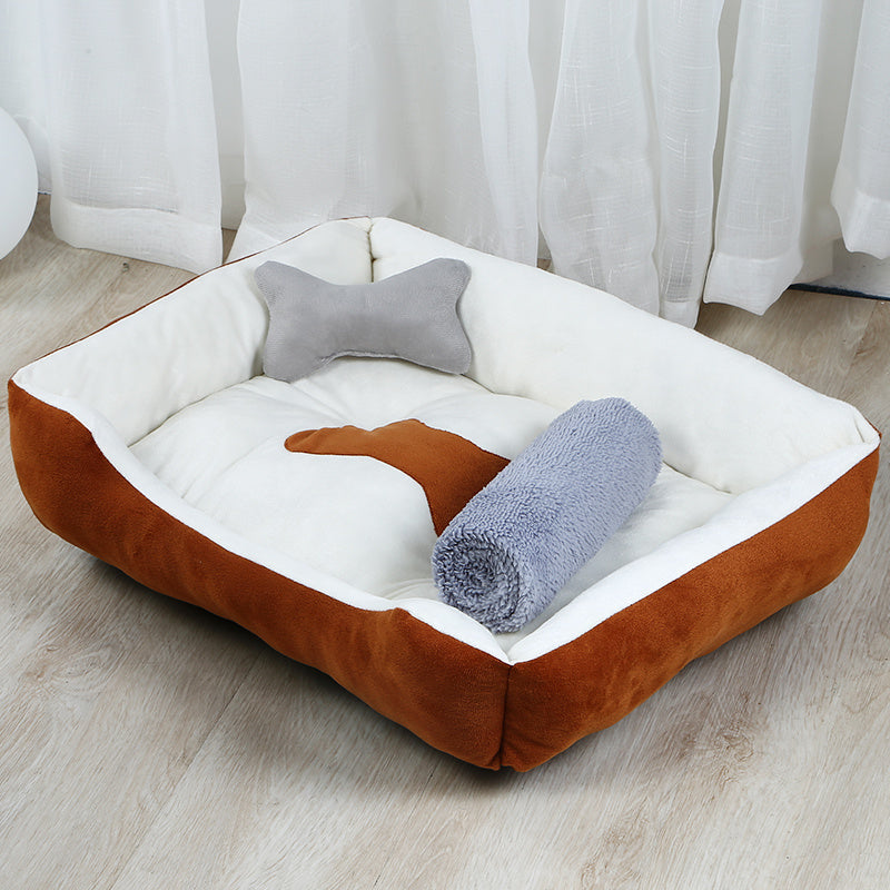 Large Dog Kennel – Cozy Indoor Pet House for Teddy Dogs & Medium to Large Breeds