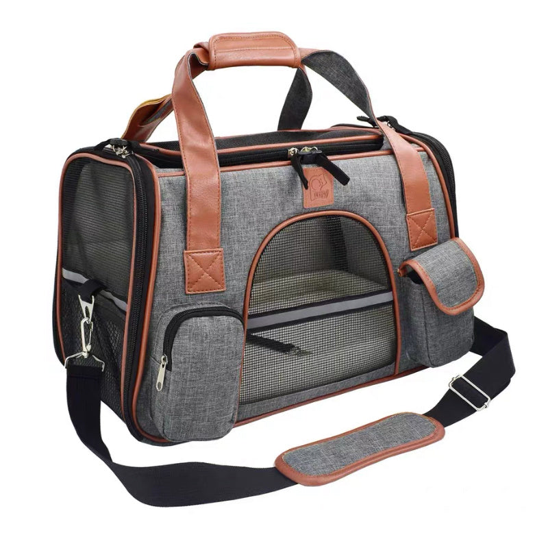 Cat Space Backpack Carrier – Breathable Capsule Pet Travel Bag for Cats & Small Dogs
