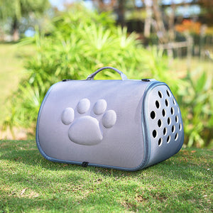 Solid Color EVA Pet Folding Carrier Bag – Lightweight, Durable & Portable Travel Bag for Cats & Dogs