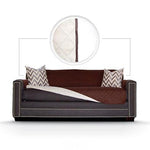 Reversible Sofa Slipcover – Washable Furniture Protector for Pets & Kids