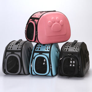 EVA Medium Pet Outing Bag – Breathable, Foldable & Stylish Travel Carrier for Cats & Small Dogs