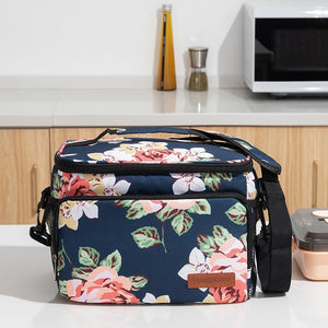 Large Capacity Insulated Crossbody Bag – Portable Travel Cooler & Food Storage Tote