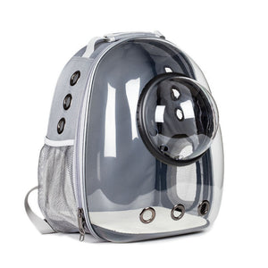 Transparent Skylight Pet Cat Backpack – Breathable, Large-Capacity Travel Bag for Cats & Small Dogs