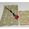 Natural Straw Mat – Breathable Cooling Bed Mat for Cats & Dogs