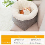 Pet Bed – Cozy Washable Dog & Cat Bed for Comfortable Sleep