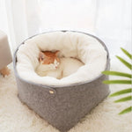 Pet Bed – Cozy Washable Dog & Cat Bed for Comfortable Sleep
