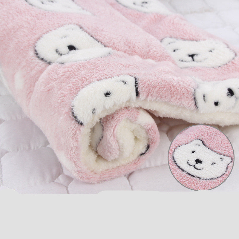 Thickened Pet Blanket – Soft Warm Blanket for Cats & Dogs