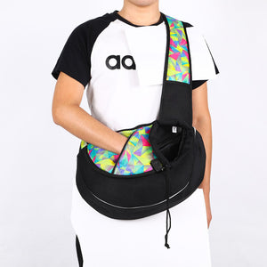 Women’s Pet Crossbody Bag – Portable Outdoor Shoulder Carrier for Small Dogs & Cats