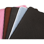 Pet Cat Litter Mat – EVA Double Layer Waterproof Trapping Mat for Cats