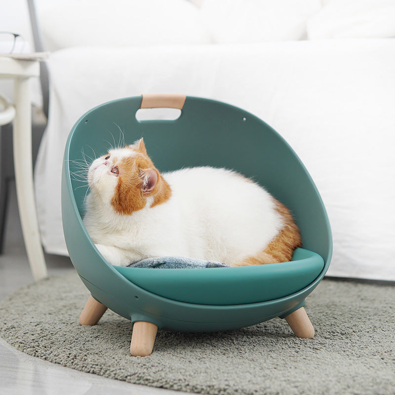 Cat Nest Bed – Four Seasons Universal Cozy Pet Bed for Cats & Small Dogs