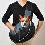 Women’s Pet Crossbody Bag – Portable Outdoor Shoulder Carrier for Small Dogs & Cats