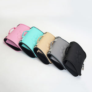 Solid Color EVA Pet Folding Carrier Bag – Lightweight, Durable & Portable Travel Bag for Cats & Dogs