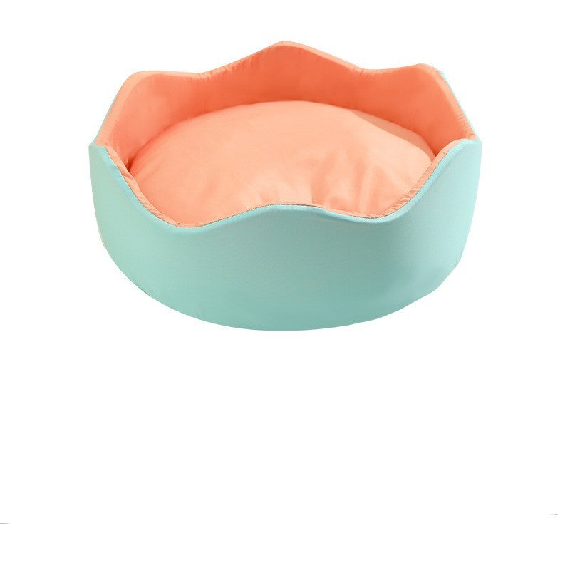 Ice Silk Pet Dog Bed – Breathable Summer Cooling Nest for Dogs & Cats