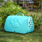 Solid Color EVA Pet Folding Carrier Bag – Lightweight, Durable & Portable Travel Bag for Cats & Dogs