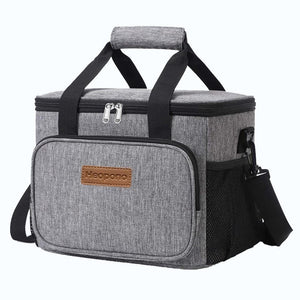 Large Capacity Insulated Crossbody Bag – Portable Travel Cooler & Food Storage Tote