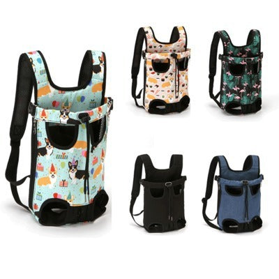 Pet Chest Carrier Bag – Comfortable, Breathable & Hands-Free Travel for Pets