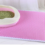 Double Layer EVA Pet Litter Mat – Waterproof, Non-Slip Cat Litter Trapping Mat