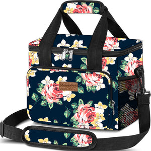 Large Capacity Insulated Crossbody Bag – Portable Travel Cooler & Food Storage Tote
