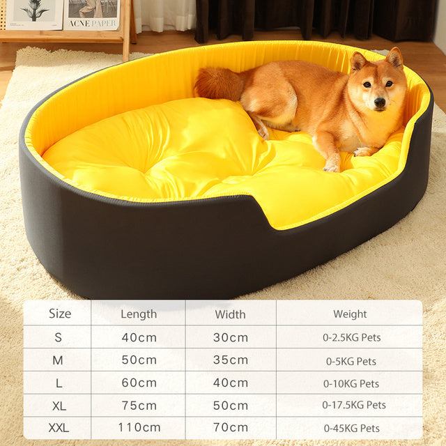 Dog Bed & Cat Nest Mat – Soft Washable Pet Sleeping Cushion for Dogs & Cats