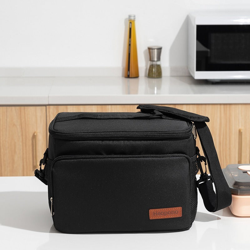 Large Capacity Insulated Crossbody Bag – Portable Travel Cooler & Food Storage Tote