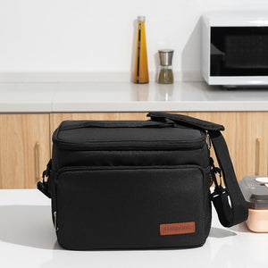 Large Capacity Insulated Crossbody Bag – Portable Travel Cooler & Food Storage Tote