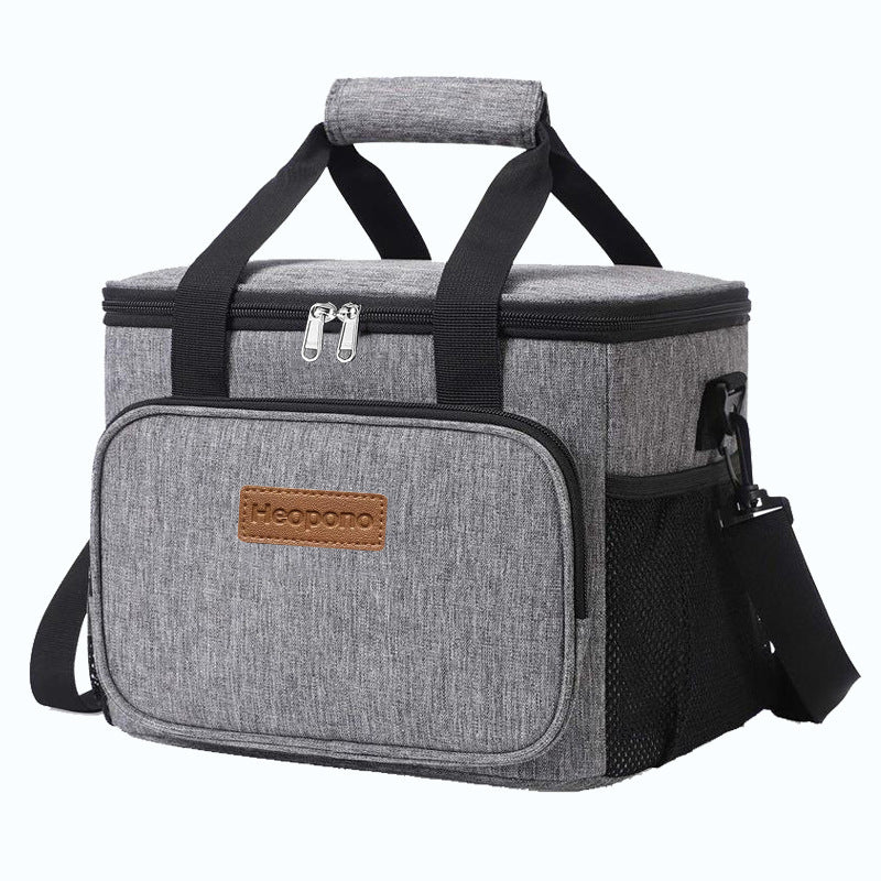 Large Capacity Insulated Crossbody Bag – Portable Travel Cooler & Food Storage Tote